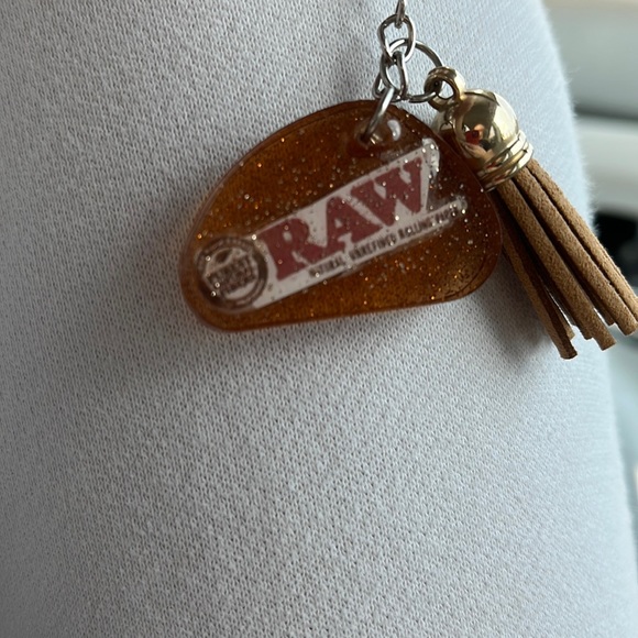 ~Handmade Raw sparkling resin keychain~ - Picture 1 of 2